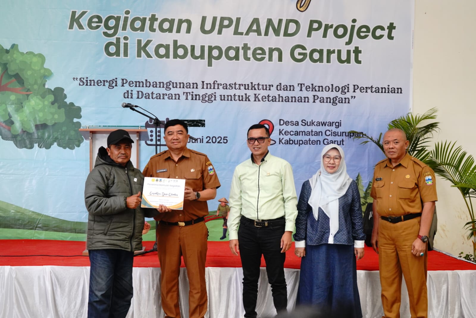 Bupati Garut Luncurkan Program Upland Project 2025-2026, Perkuat Kemandirian Pangan dan Kesejahteraan Petani