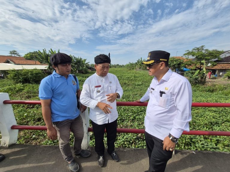 Wabup dan Bupati Indramayu Melalui DPUPR Segera Normalisasi Pendangkalan di Sungai Maja