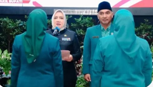 Bupati Musi Rawas Lantik TP PKK Dan Gabungan Organisasi Wanita