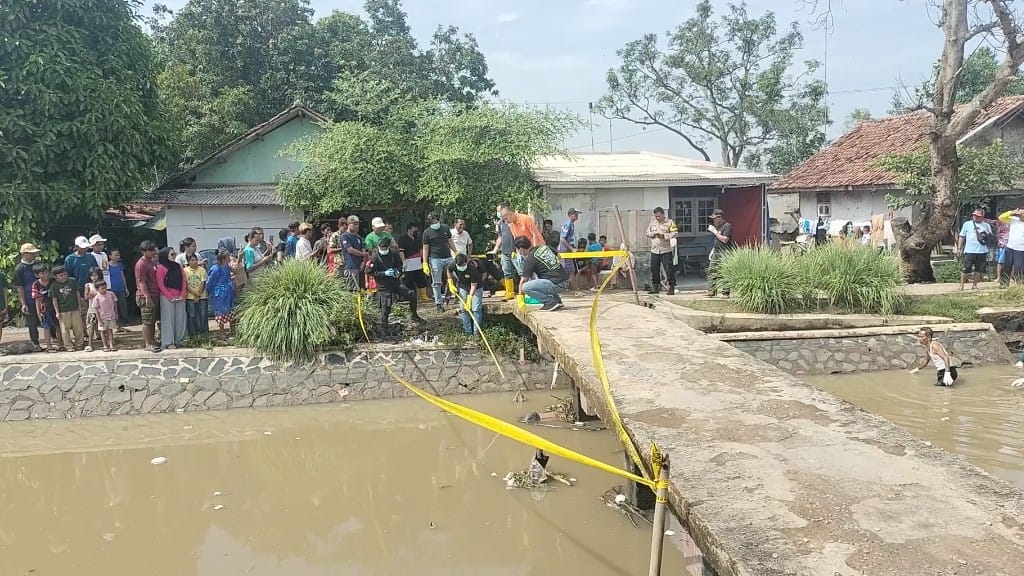 Warga Desa Tambakdahan Digegerkan Penemuan Mayat Di Sungai