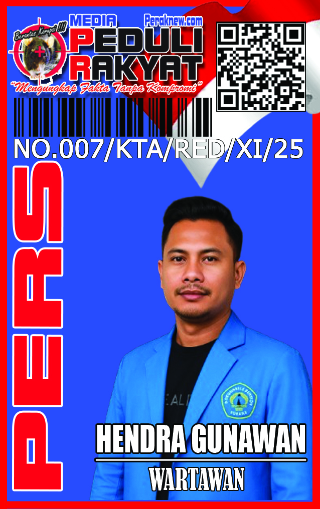 KTA PERAK Hendra Gunawan 2025